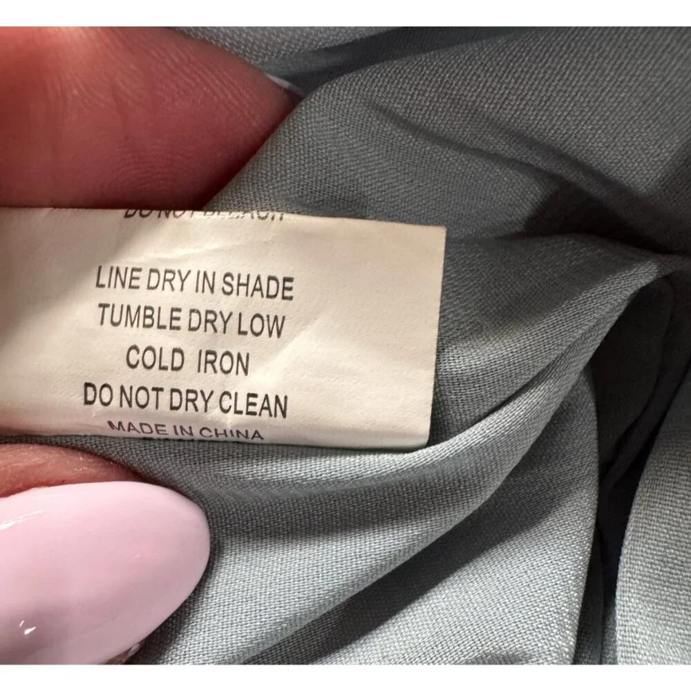 Here Comes The Sun Womens Floral Size S Tie Front Coconut Girl Mini Dress Resort - Picture 13 of 16